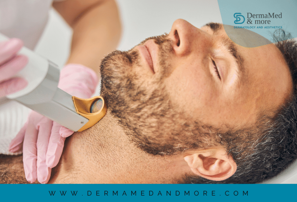 Εφαρμογή Laser Ριζικής Αποτρίχωσης σε άνδρα